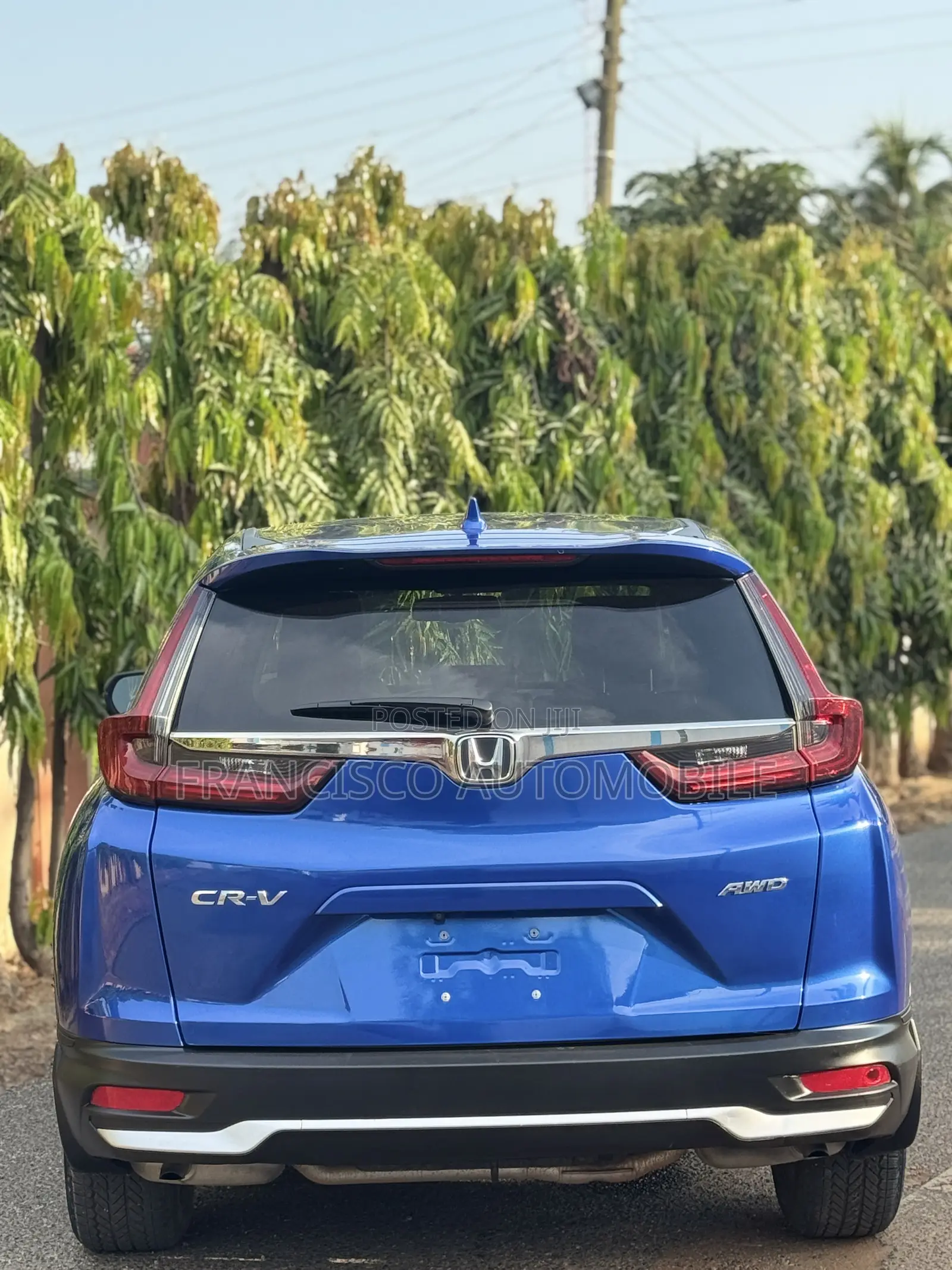 Honda CR-V EX-L 2021 Blue