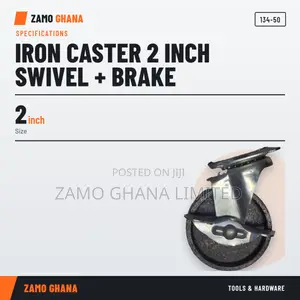 Iron Caster 2 Inch Swivel + Brake - 134-50