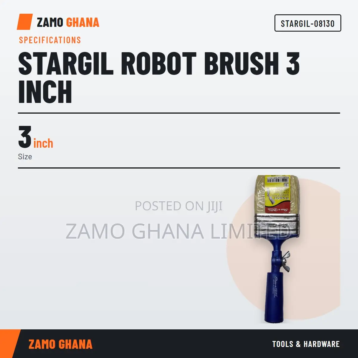 Stargil Robot Brush 3 Inch - STARGIL-08130
