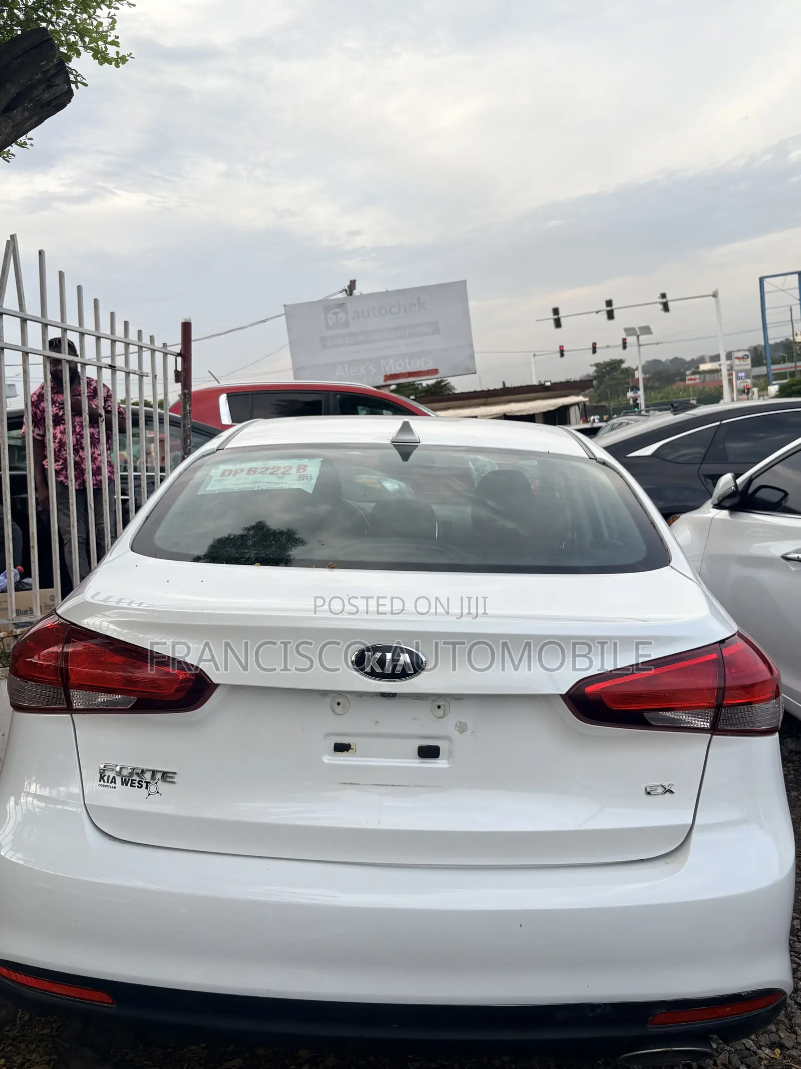Kia Forte EX Sedan 2017 White