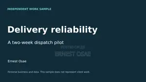 Editable Business Presentation Slides