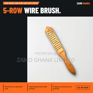 Wire Brush 5 Row #105 Light Duty (Piece) - 105-Wb-5row