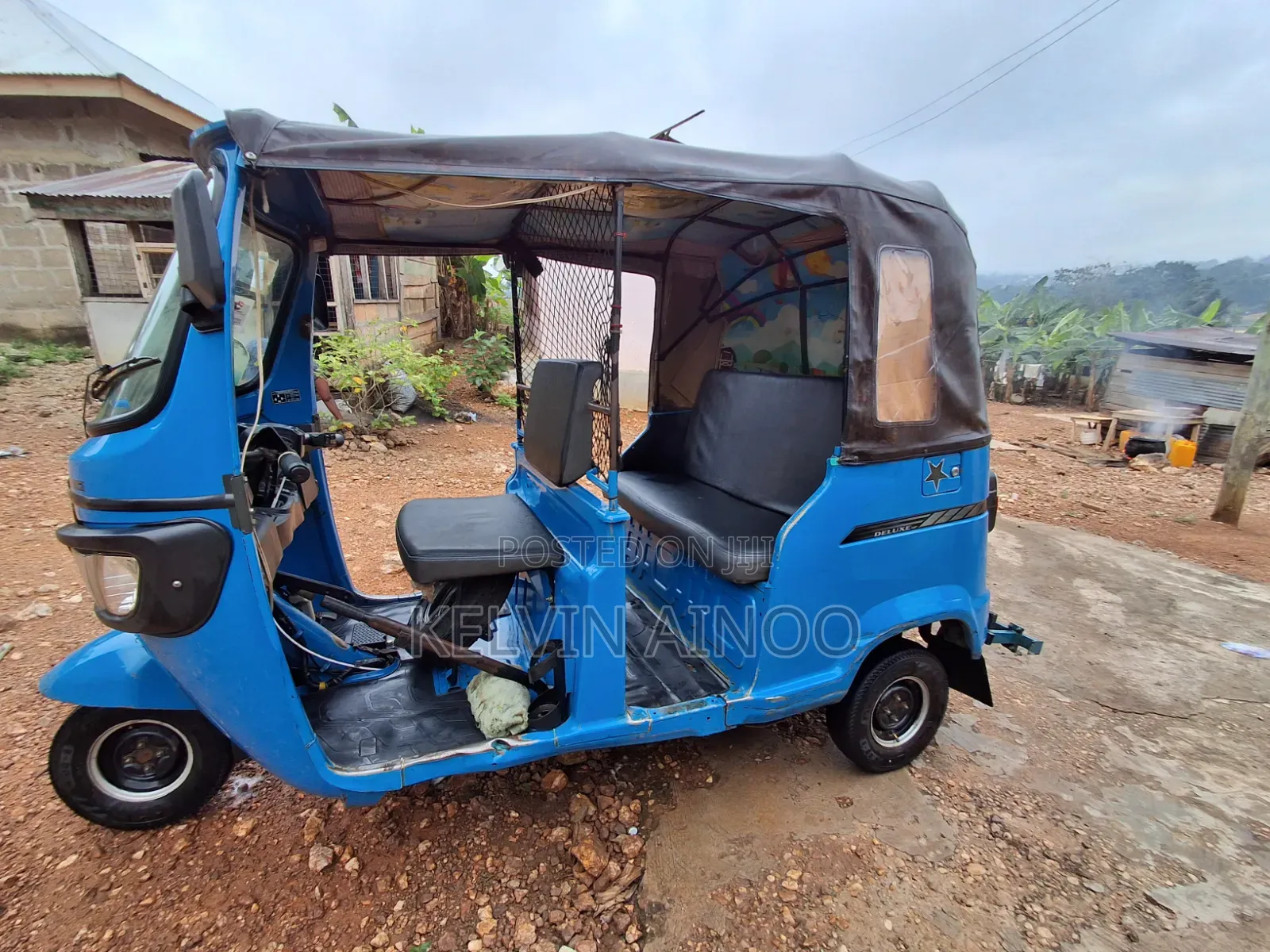 TVS King Deluxe Plus iTouch Start 2025 Blue