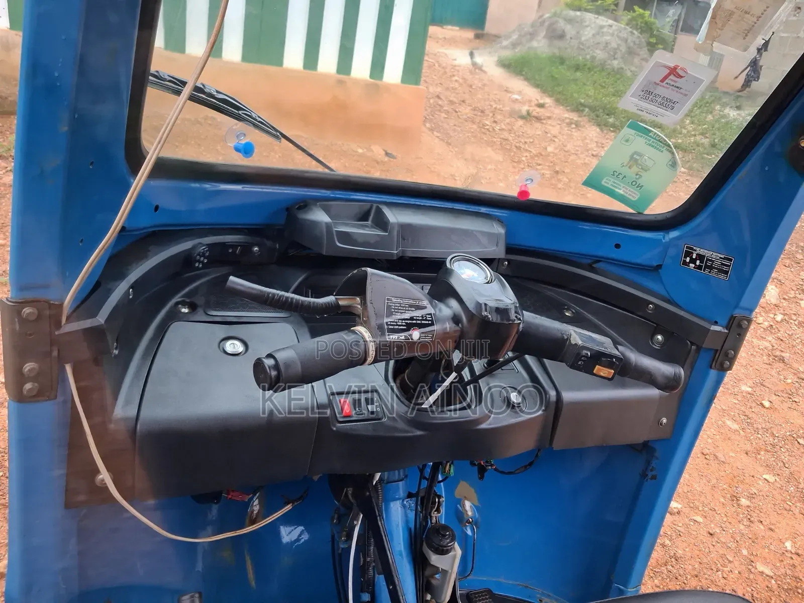 TVS King Deluxe Plus iTouch Start 2025 Blue