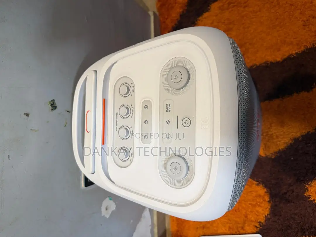 Original JBL Partybox 320 Wireless Bluetooth Speaker (White))