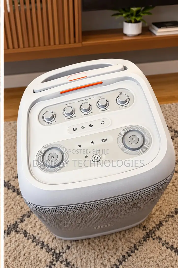 Original JBL Partybox 320 Wireless Bluetooth Speaker (White))