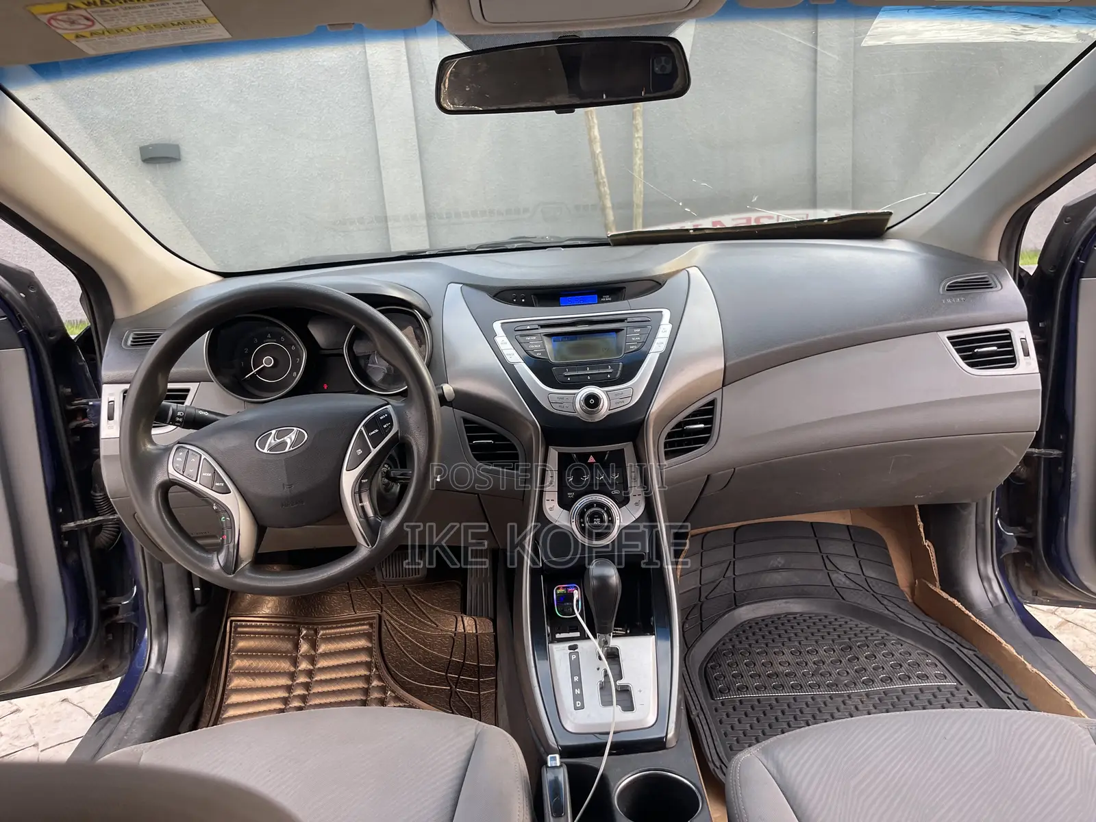 Hyundai Elantra 2012 Blue