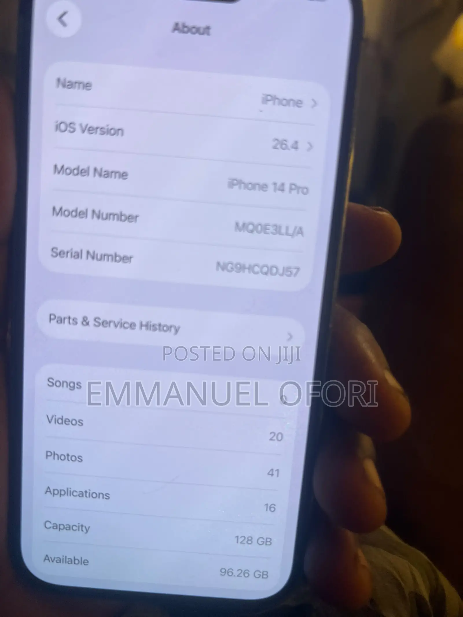 Apple iPhone 14 Pro 128 GB Black