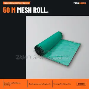 3X50M Green Construction Mesh -