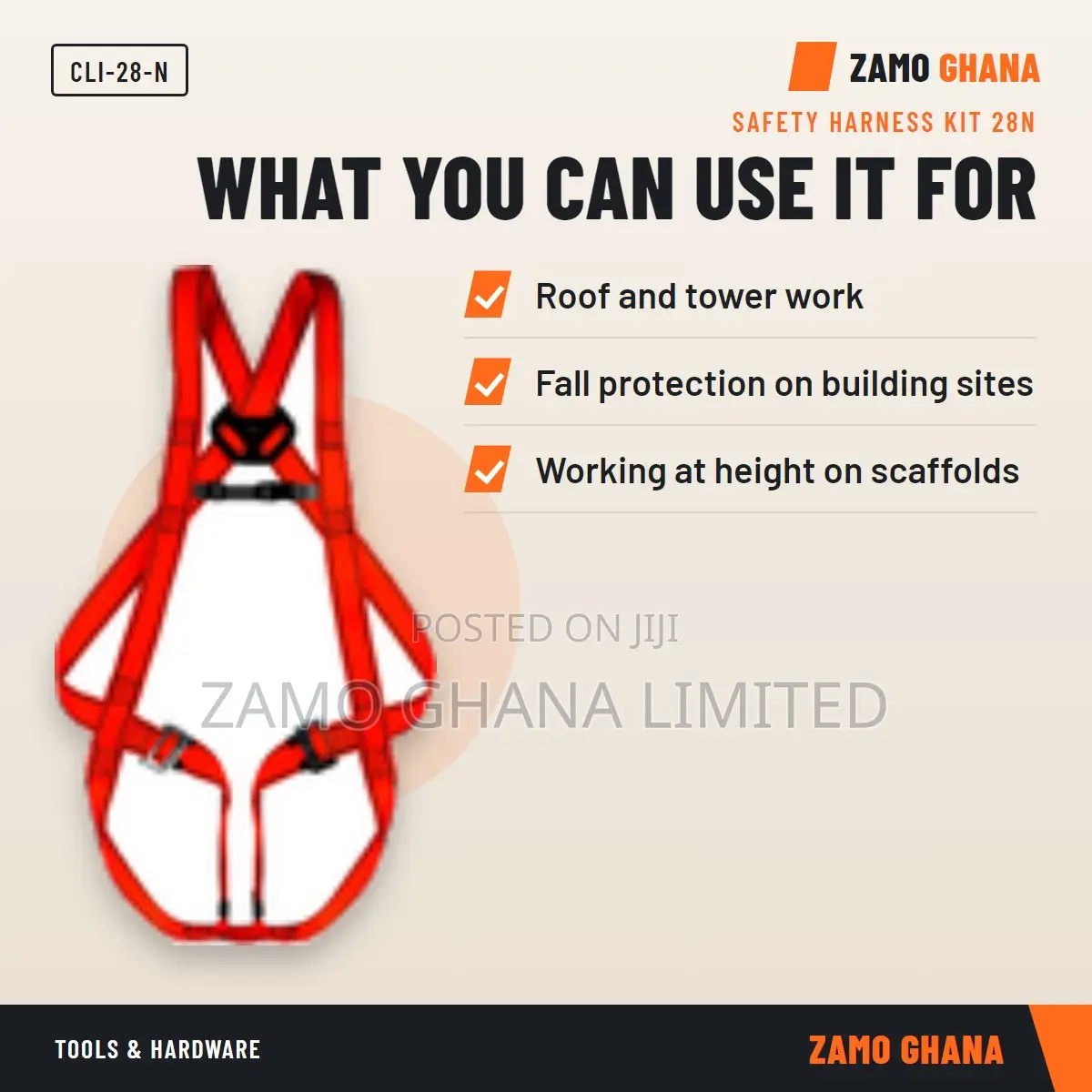 Safety Harness Kit 28N - CLI-28-N