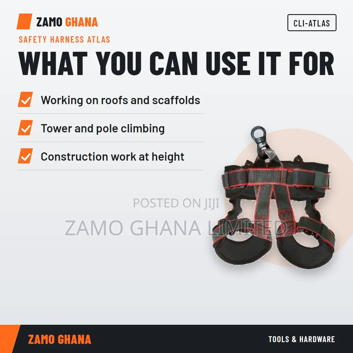 Safety Harness Atlas - CLI-ATLAS