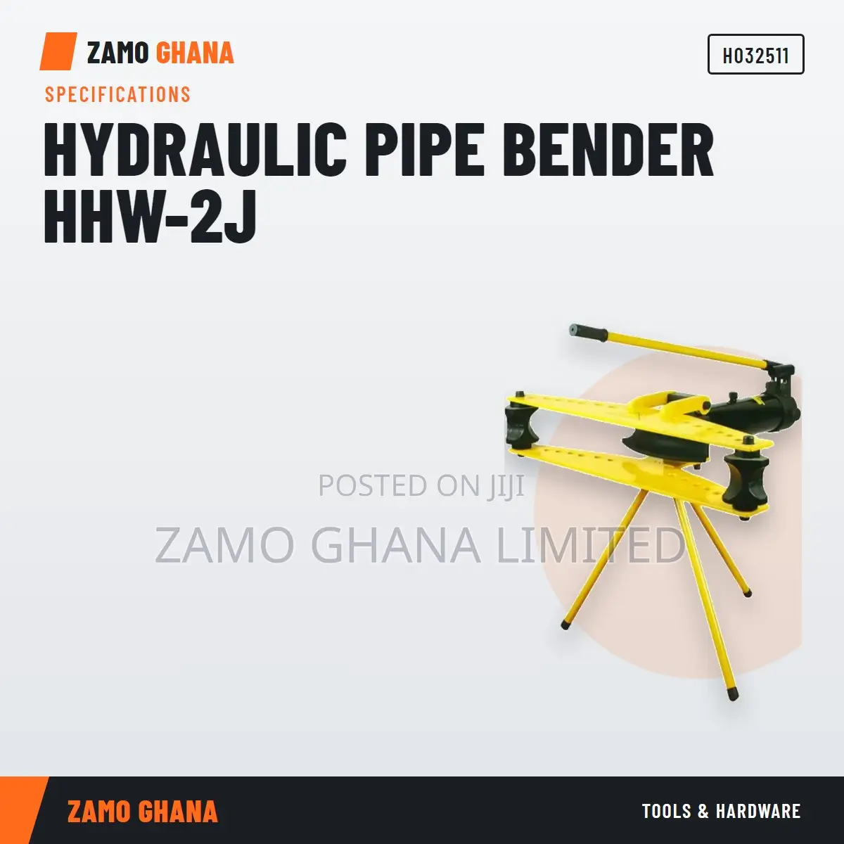 Hydraulic Pipe Bender HHW-2j - H032511