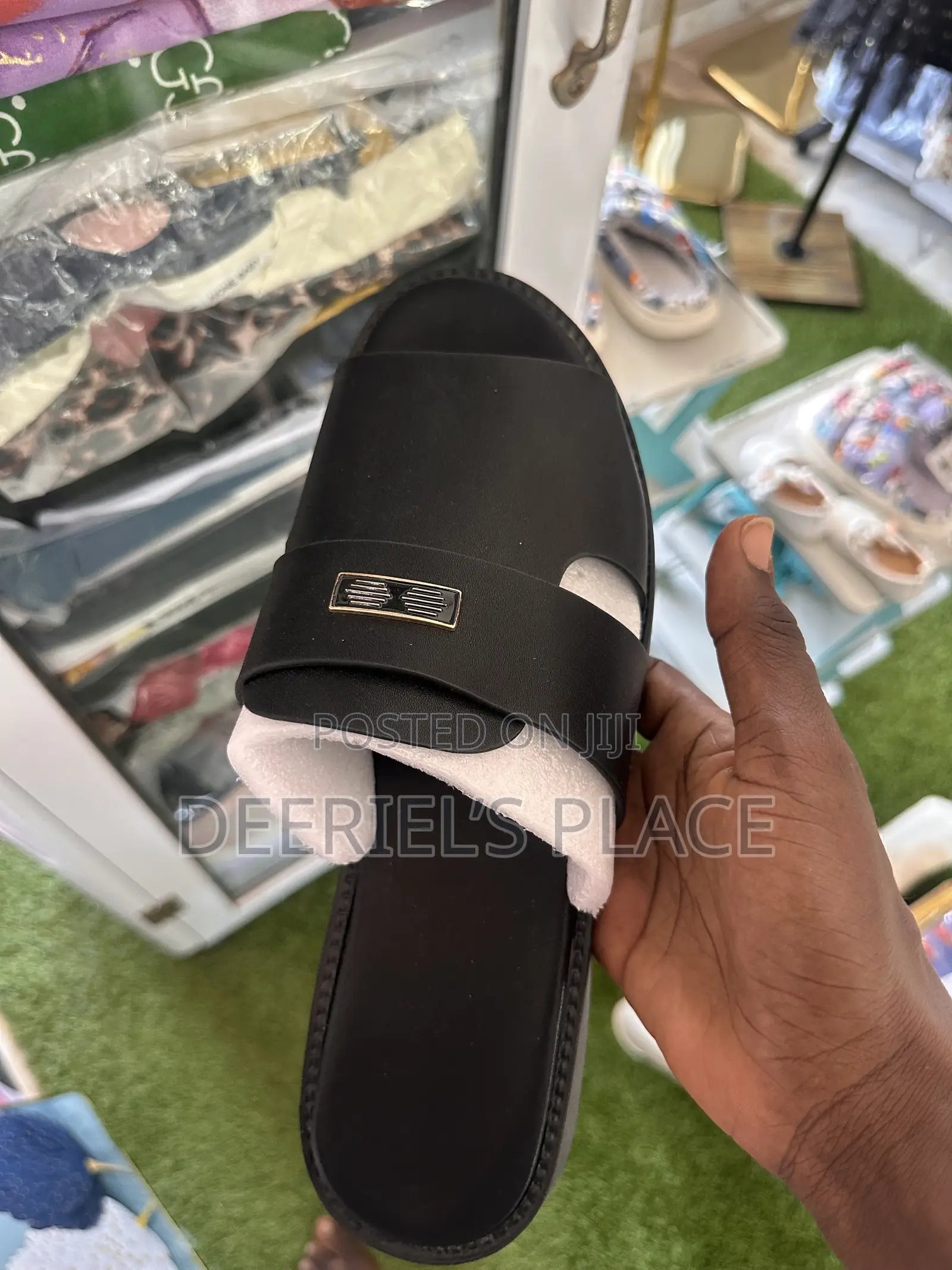 Men Leather Slippers