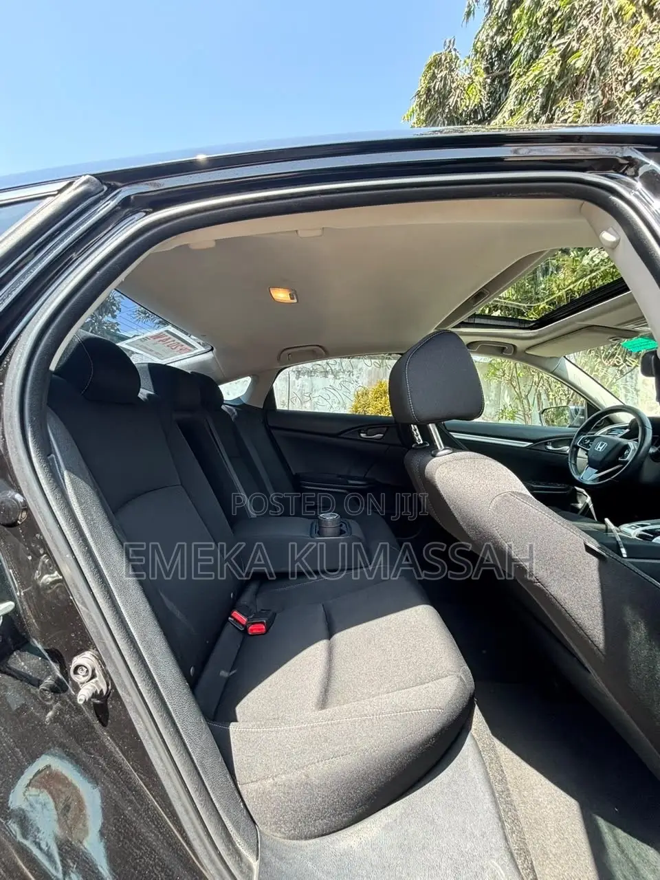 Honda Civic EX Sedan 2019 Black