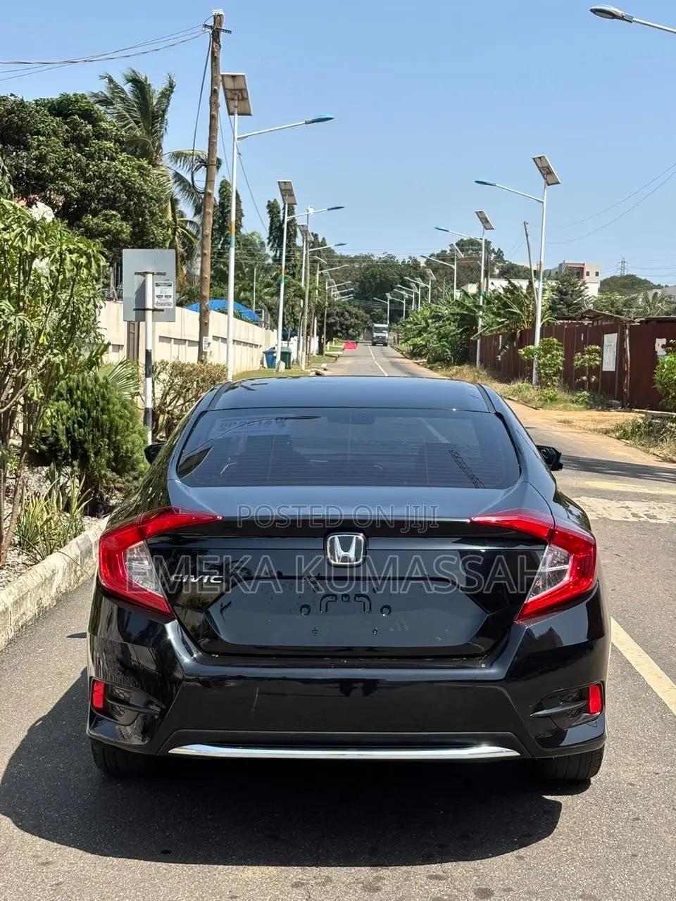 Honda Civic EX Sedan 2019 Black