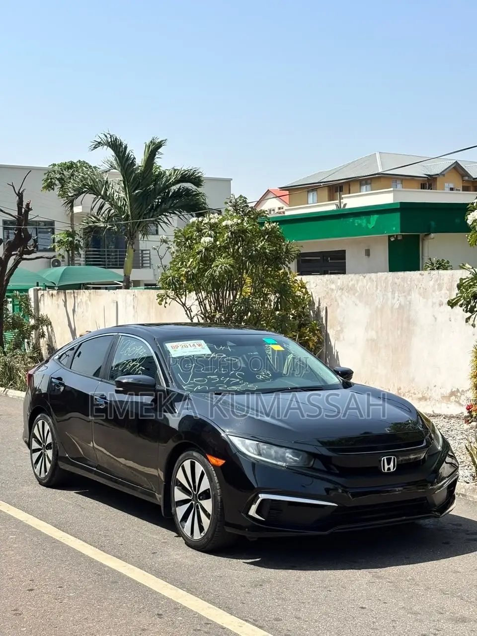 Honda Civic EX Sedan 2019 Black