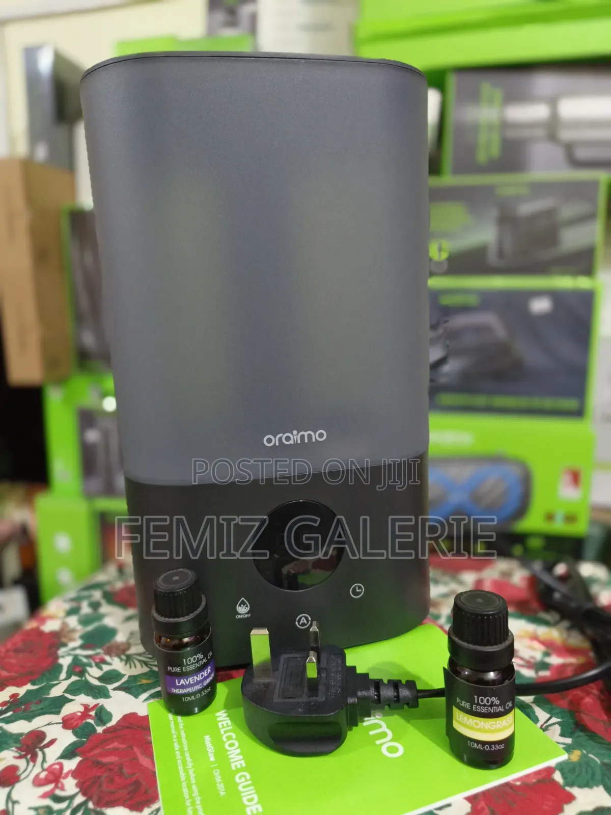 Oraimo MistGlow 3.2L Smart Humidifier LED Display 7-Color Light