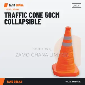 Traffic Cone 50Cm Collapsible -