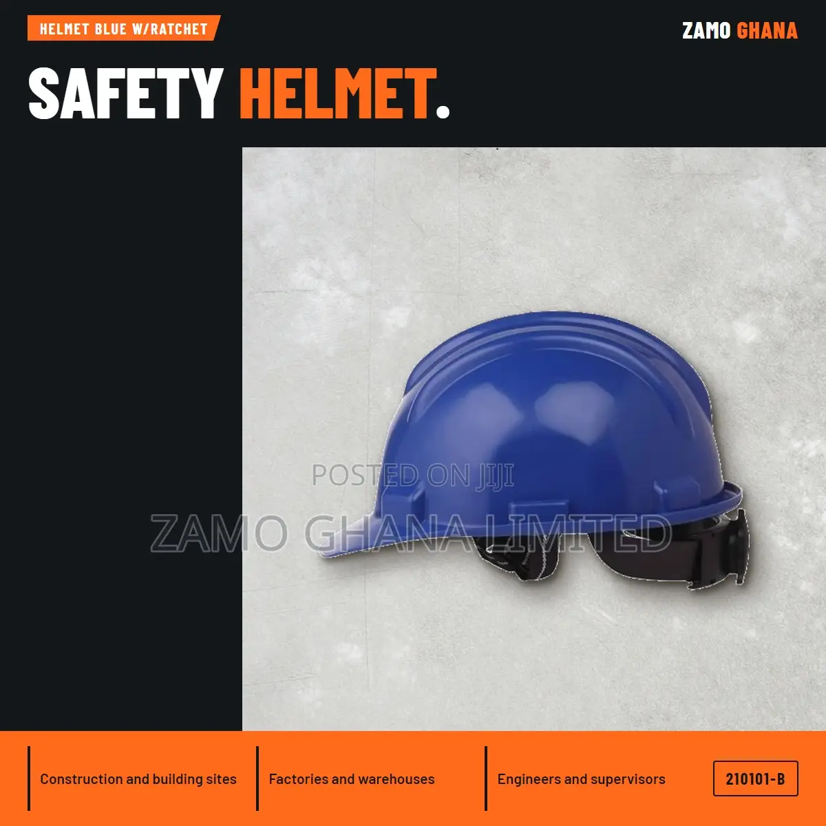Helmet Blue W/Ratchet - 210101-B
