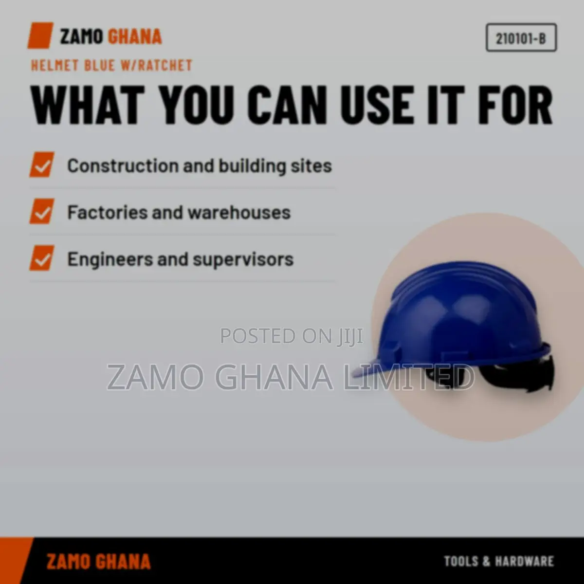Helmet Blue W/Ratchet - 210101-B