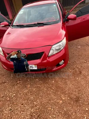 Toyota Corolla Base 4dr Sedan (1.8L 4cyl 5M) 2010 Red