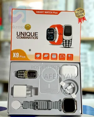 Smart Watch X8 Plus Unique Combo