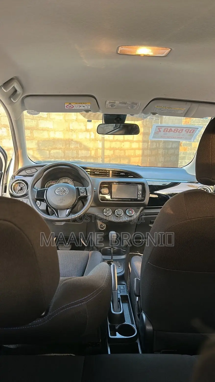 Toyota Vitz 2015 White