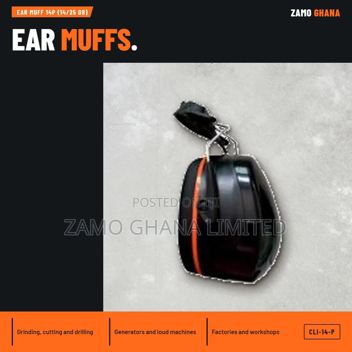 Ear Muff 14P (14/25 Db) - CLI-14-P