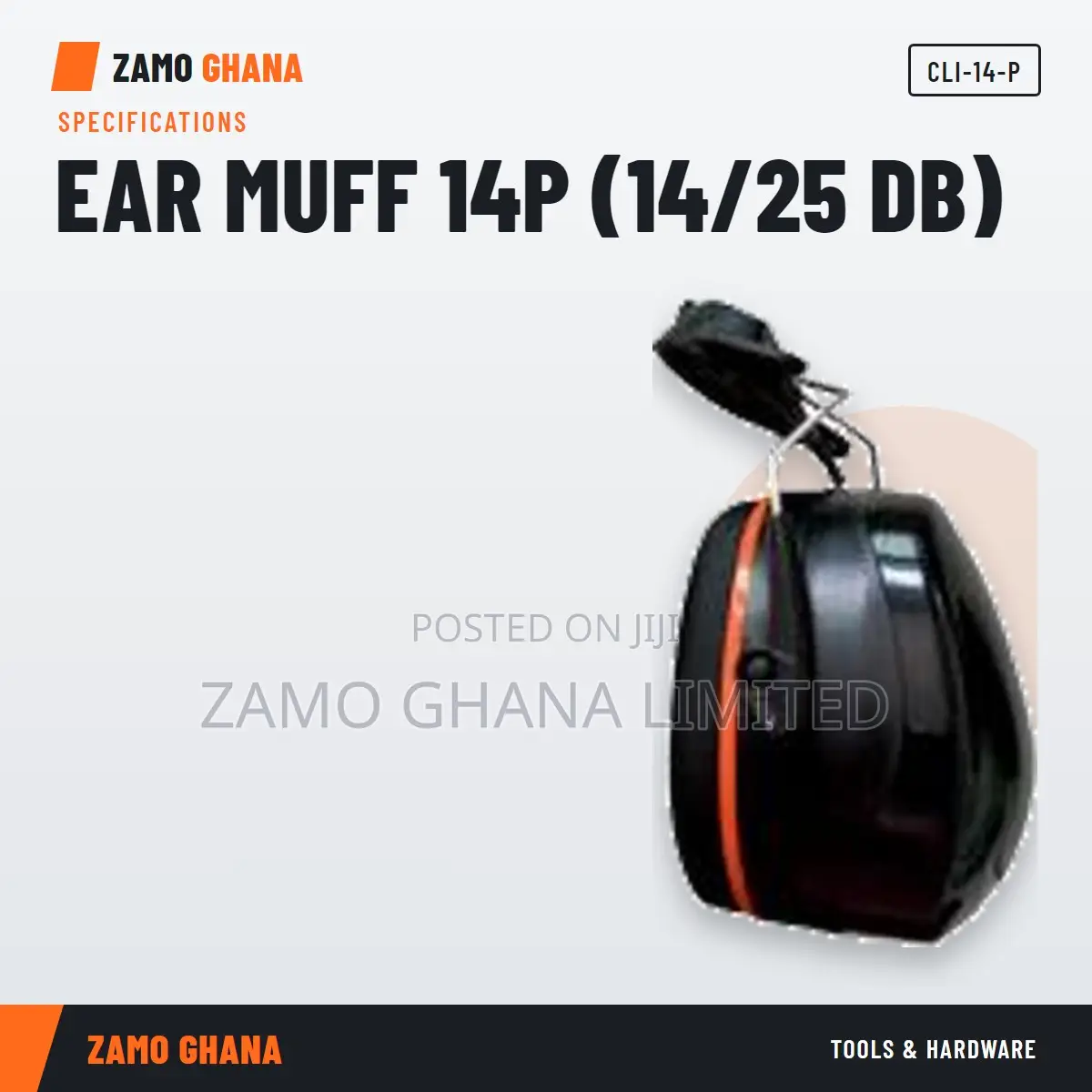 Ear Muff 14P (14/25 Db) - CLI-14-P