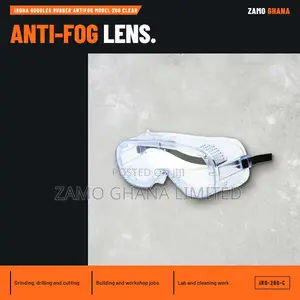 Irona Goggles Rubber Antifog Model 260 Clear - IRO-260-C