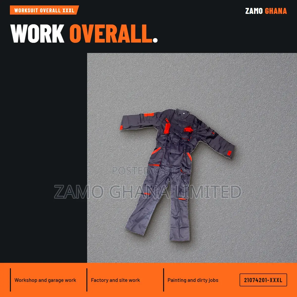 Worksuit Overall XXXL - -XXXL