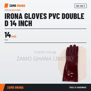 Irona Gloves PVC Double D 14 Inch - IRO-160-P