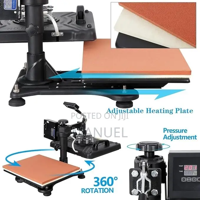 5 in 1 HEAT PRESS COMBO