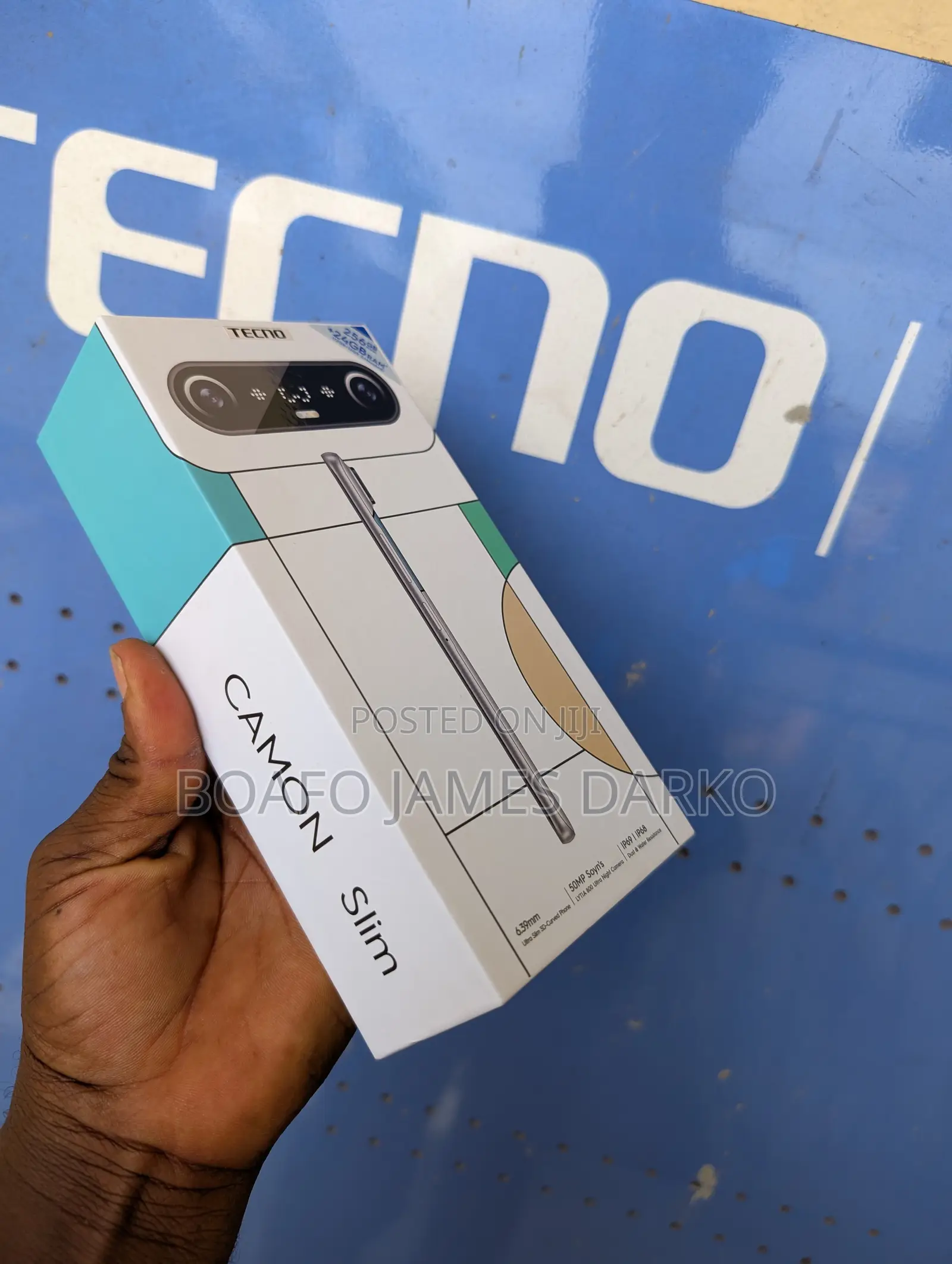 New Tecno Camon Slim 256 GB White