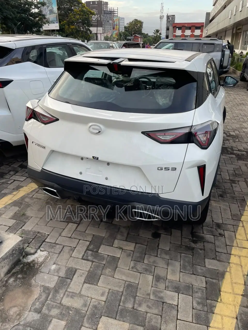 New GAC GS3 2025 White