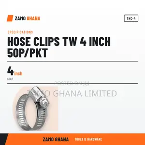 Hose Clips Tw 4 Inch 50p/PKT - THC-4