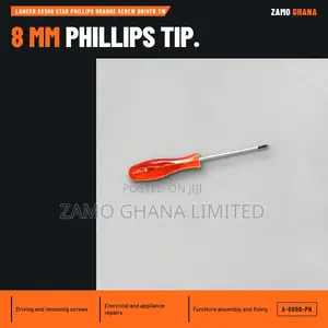 Lancer 8X200 Star Phillips Orange Screw Driver Tw - A-6000-Ph