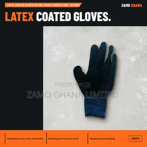 Latex Coated Gloves Nylon Foamed Smooth Edge Safeway - 210853