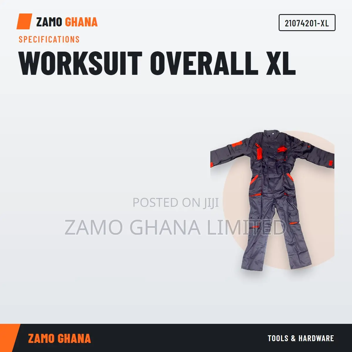 Worksuit Overall Xl - -Xl
