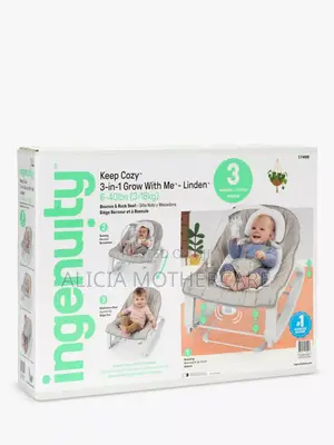Ingenuity Keep Cozy 3n1grow With Me Vibrating Bouncer
