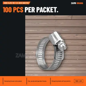 Hose Clips Tw 1 1/4 Inch 100p/PKT - THC-1.25