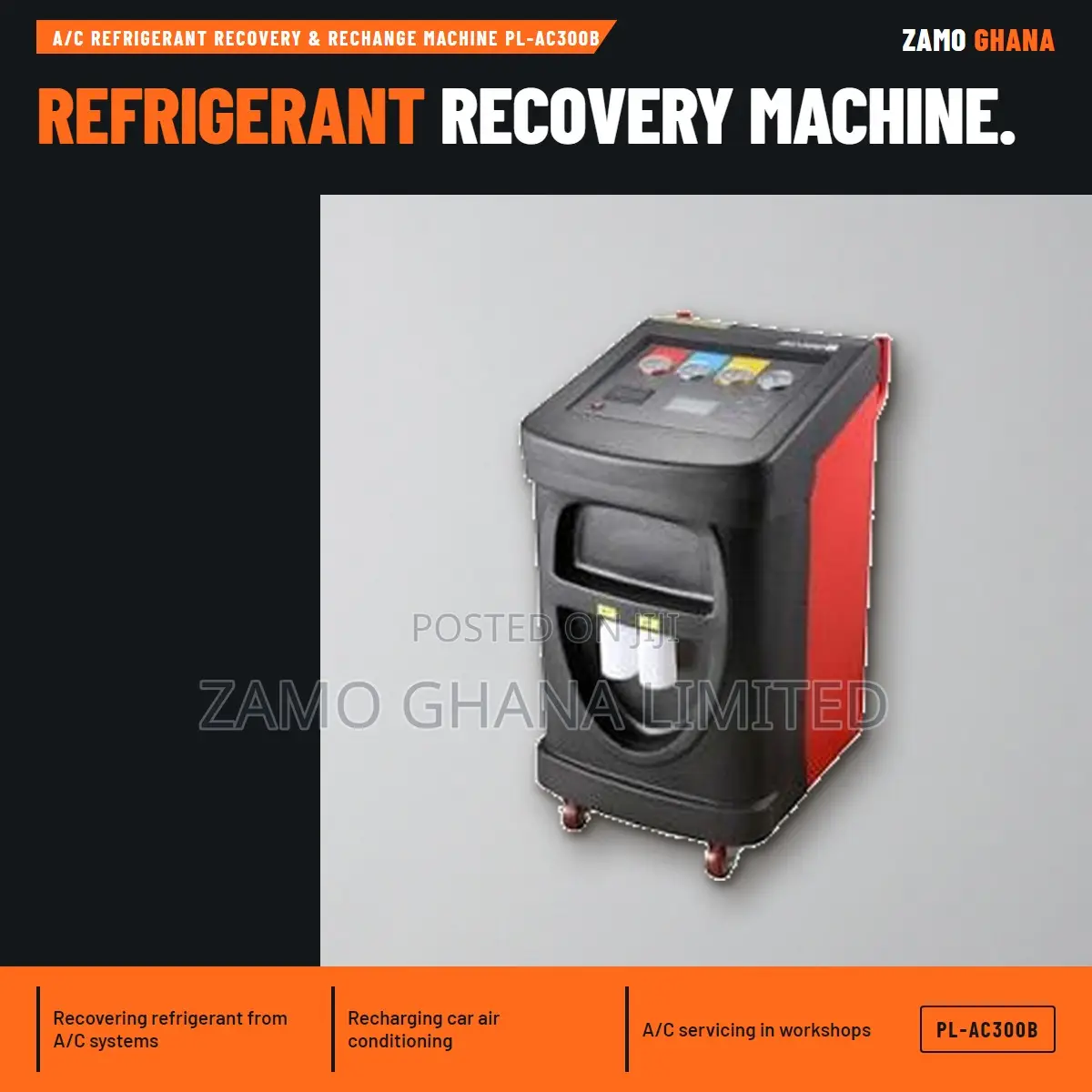 A/C Refrigerant Recovery & Rechange Machine Pl-Ac300B - PL-AC300B