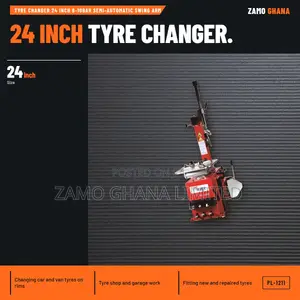 Tyre Changer 24 Inch 8-10Bar Semi-Automatic Swing Arm - PL-1211