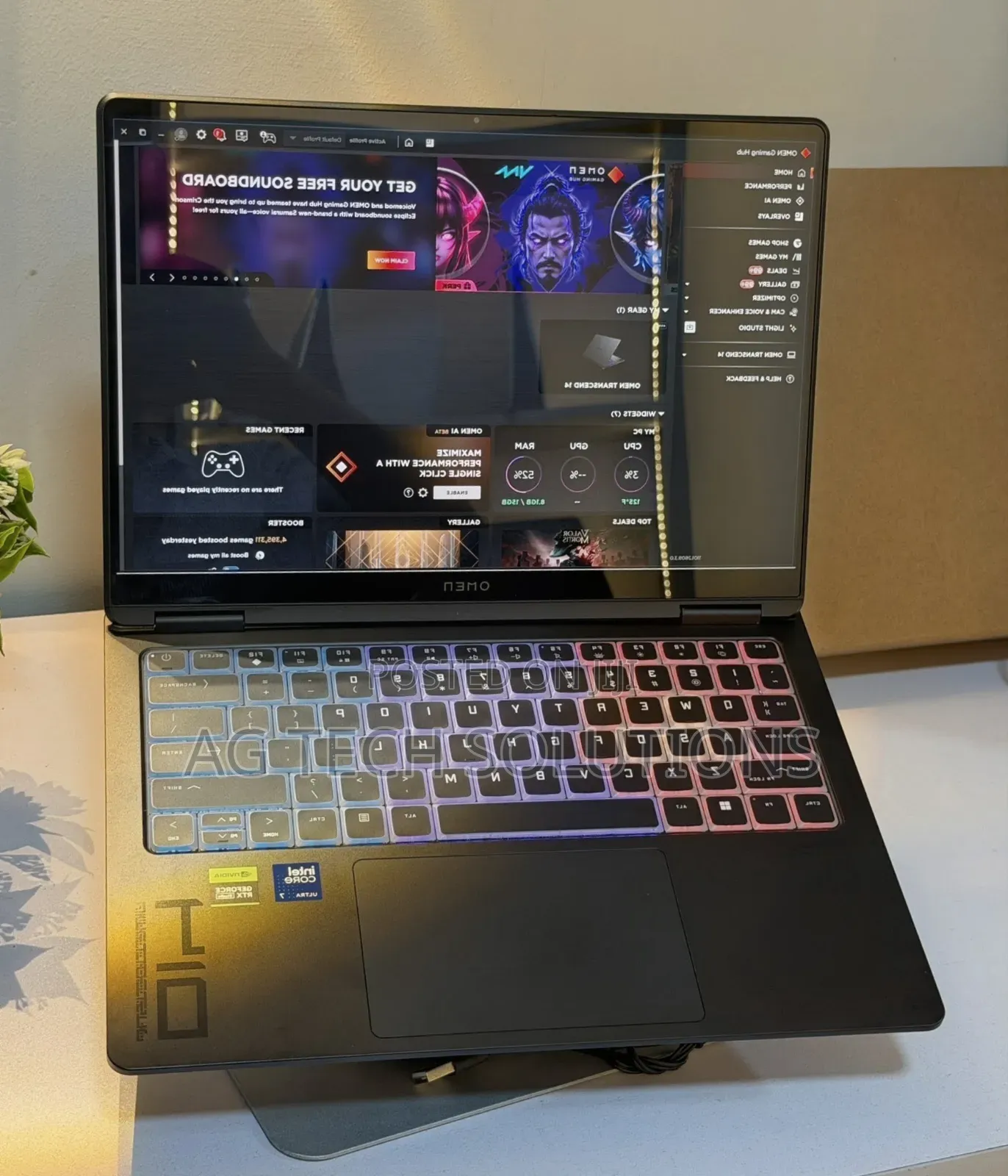 New Laptop HP 16GB Intel Core Ultra 7 SSD 1T