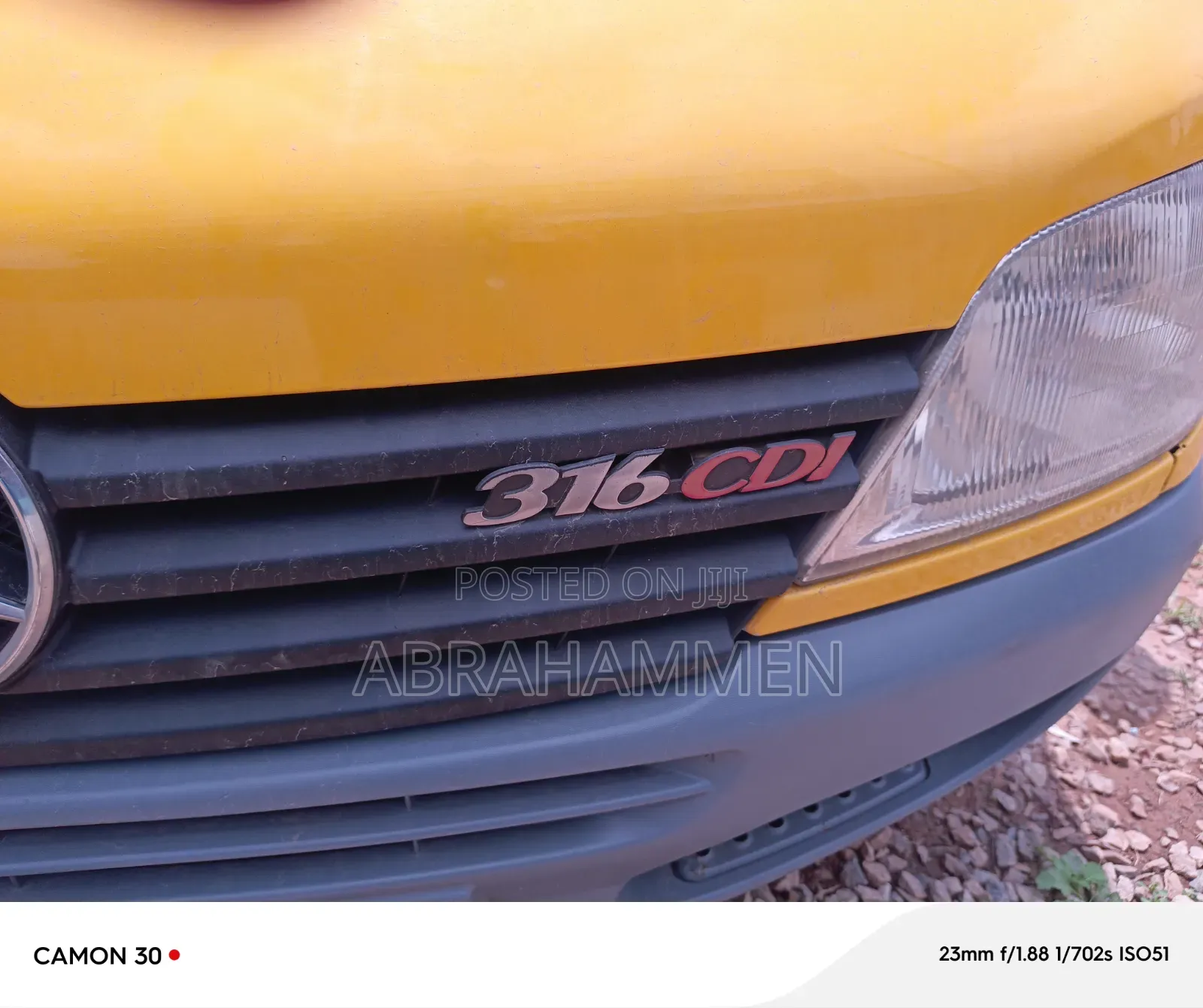 Mercedes-Benz Sprinter 2006 Yellow