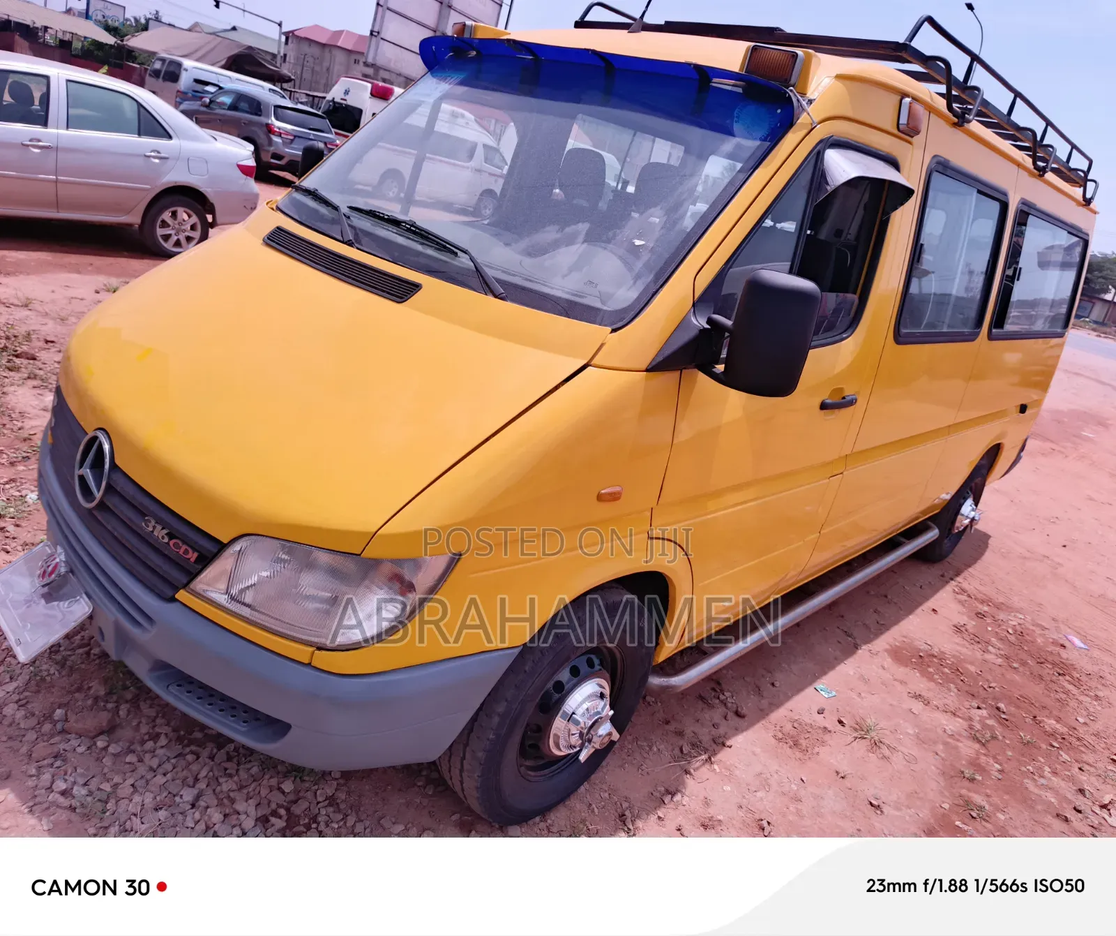 Mercedes-Benz Sprinter 2006 Yellow