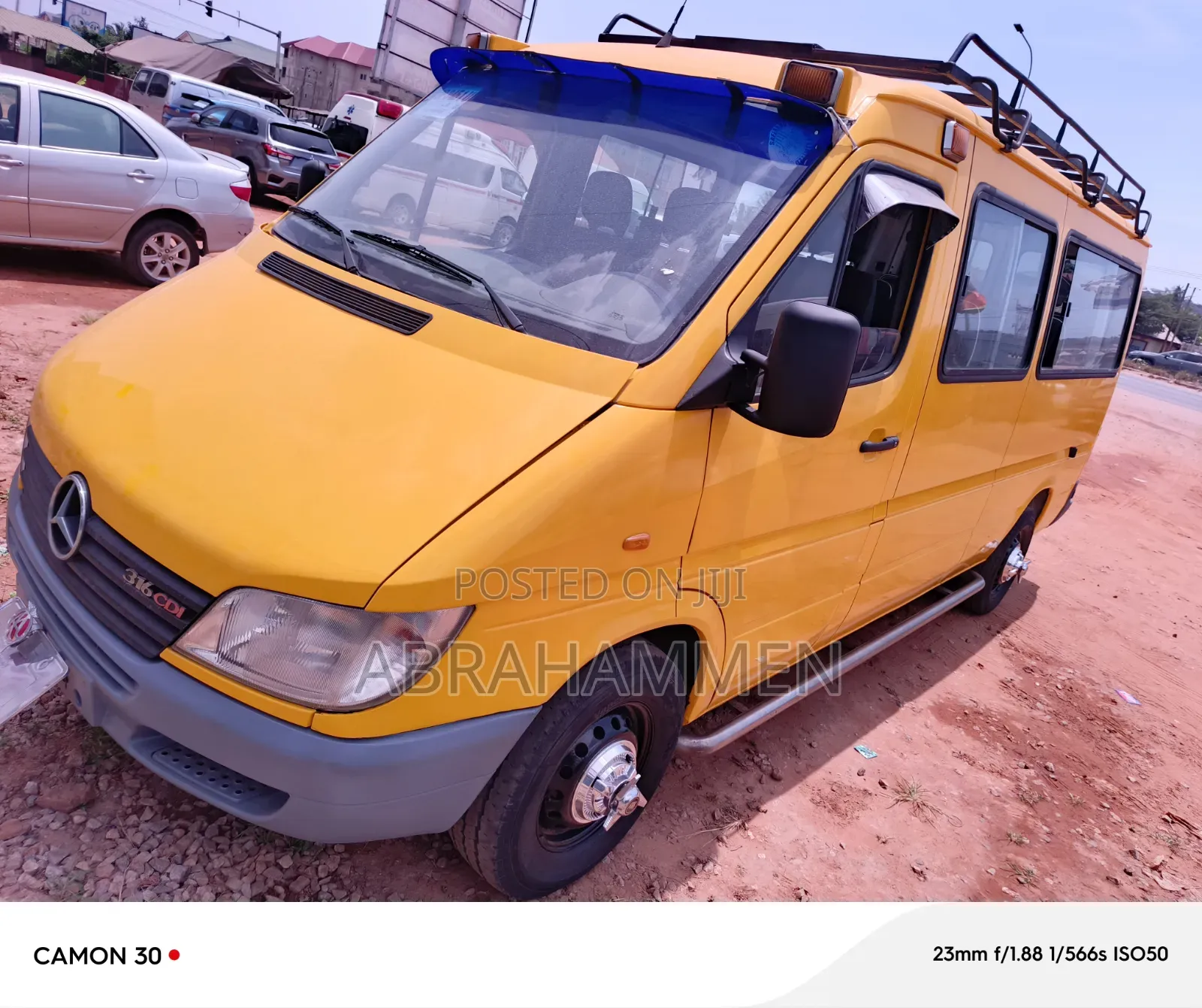 Mercedes-Benz Sprinter 2006 Yellow