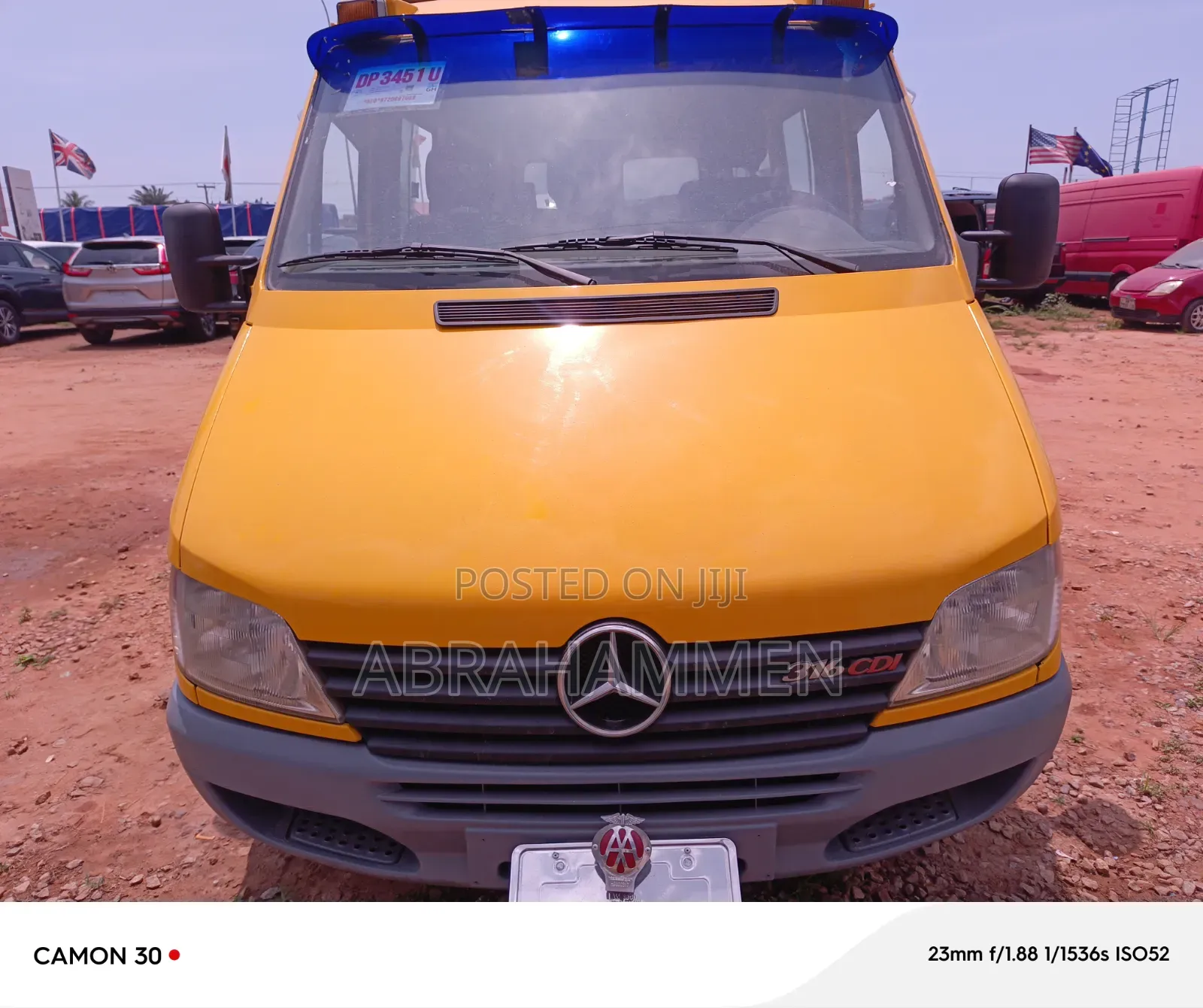 Mercedes-Benz Sprinter 2006 Yellow