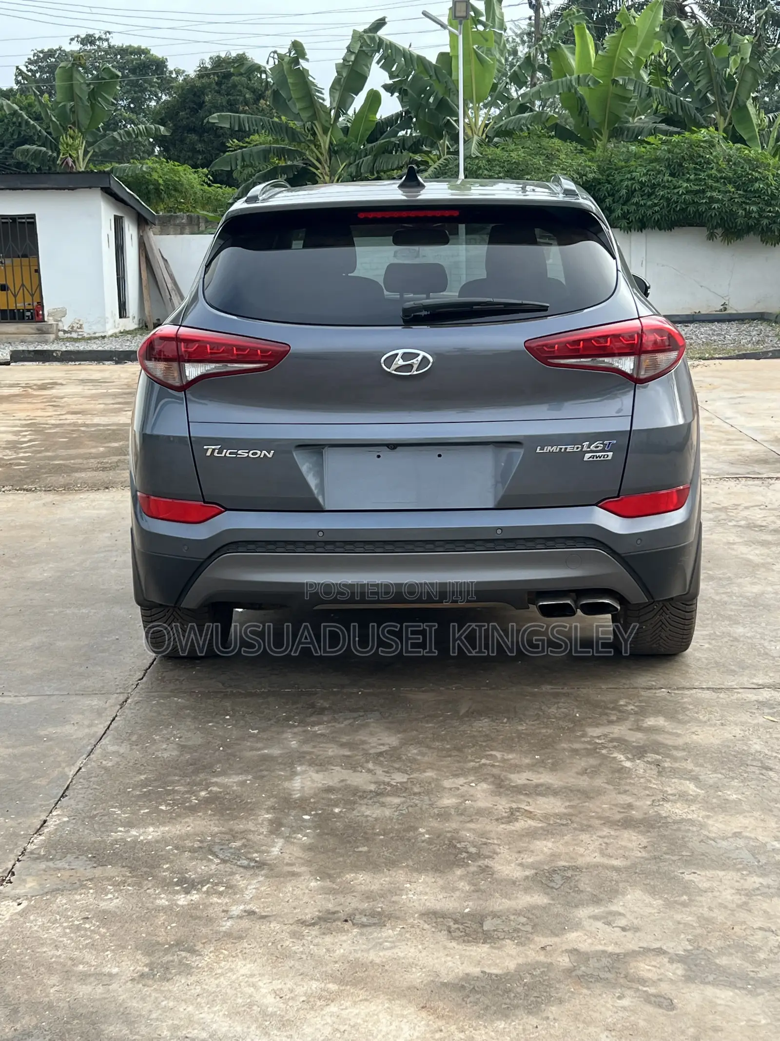 Hyundai Tucson Limited AWD 2017 Gray