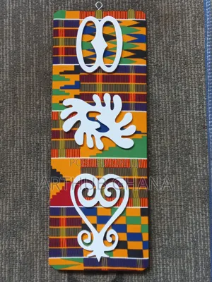 Adinkra Symbol Wall Art|Handmade Ghana Wall Art